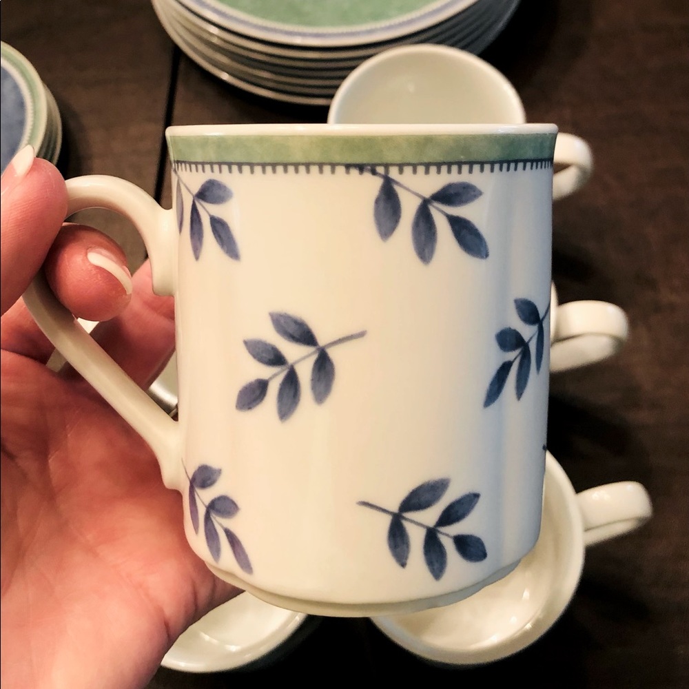 Villeroy & Boch  Switch 3 pattern, this is for a  SET OF 6 MUGS